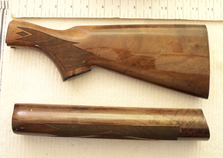 remington 1100 stock set wood